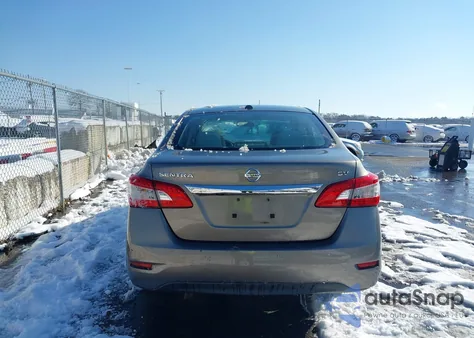 2015 Nissan Sentra Sv from USA, damaged, VIN 3N1AB7AP1FY364917